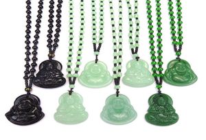 Temple Fair Plaid Shop Jewelry Fashion Women039S Imitation Jade Guanyin Buddha tröja Kedja Lång halsband 2NF7 407 Q21502131