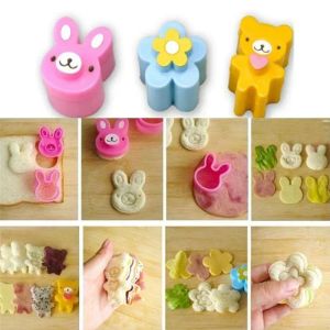 Stampi simpatici sandwich stampo fiore di coniglio a forma di panda a forma di cakeciscuit dispositivo di goffratura per cuccioli cookie cottura cucinare strumenti di pasticceria torta