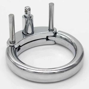 Nxy Cockrings Male Chastity Belt Adult Cock Cage Metal Pierścień CB6000 Akcesoria seksualne zabawki dla mężczyzny 240427