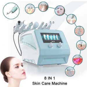 Multifunktionell ansiktsrengöringsmaskin väte Syre Bubble Beauty Instrument Anti Wrinkle Ultraljud RF Lyftande hudvårdsverktyg