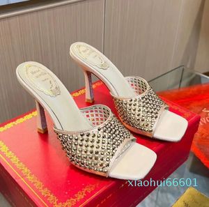 2024 Frauen Sandalen Designer High Heels Factory Footwear mit Box Originalqualität