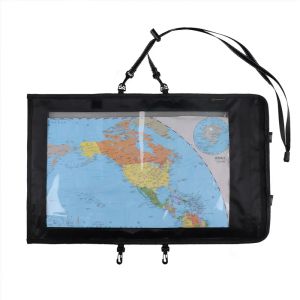 Torby na kemping mapa torba przezroczysta woreczka tpU Waterproof Pocket Document Ochrona łatwej wiszącego dzikiego sprzętu turystycznego Trip Ava178