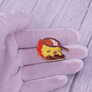 Calcifer Movie Film Quotes Badge Cute Anime Movies Games Games Pins Hard smalte Collect Cartoon Spettame Backpack Back Back Bat Badges S80280