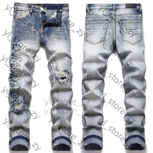 Chromee Jeans Mens Tasarımcı Kot Partisi Yüksek Elastics Sıkıntılı Krom Kot Partped İnce Fit Motosiklet Kalp Biker Denim Erkekler Moda Siyah 3211