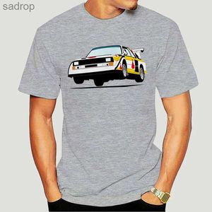 T-shirty męskie zabawne rajdowe wyścigi drukowane męskie koszulka Modna modna moduł z krótkim rękawem T-shirt Summervited T-shirtxw