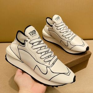 Designer Casual Ddgubv Shoes Y3 Mens Shoes Super Hot Diy Painted Line Forrest Gump Shoes Designer Style~autumn Personalized High Tide Versatile Casual Sports Shoes