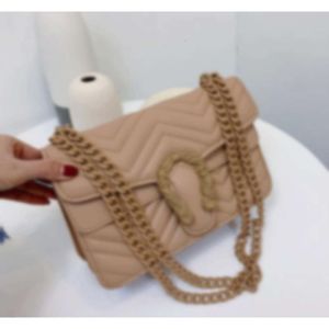 Torby na ramię sprzedaj łańcuch khahi hig sac główny skórzany crossbody messenger baga bagd