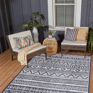 Tapetes de jardim de tapete caseiro tapete de pátio grosso tapete de quintal durável dobra