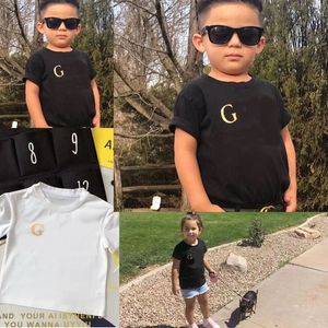 2024 Luxury Designer Kids men and women short-sleeved summer casual comfort clothing T-shirt Fashion breathable top classic clothing