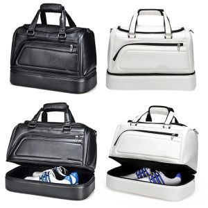 Väskor Luxury Brand Tennis Bag Golf Shoes Bag Korea Golf levererar ny golfväska 2024 Mäns golf Boston Bag Lättvikt Fitness Bag