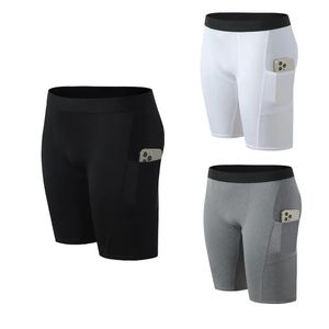 Män casual basketball shorts Sommarkomprimering Gymman Snabbt torr sportstrumpbyxor som kör träning Mannkläder 240412