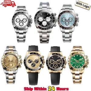 Fashion Mens Watch Watches Men Ceramic Bezel Automatic Mechanical Movement with Box Waterproof Designer Watches Stainless Steel Strap