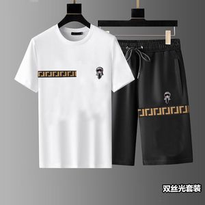 Luxusdesigner Herren-Tracksuiten Sport-Shorts-Shirts Set Fashion Polo Tracksuit Jogger Zwei-teilige Sommerpaare T-Shirt-Anzüge Sportswear 3317