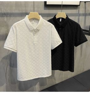 Designer Mens Basic Business Polos T Shirt Fashion France Brand Men's T-shirts broderade armbands bokstäver Polo Shirt Shorts M-4XL