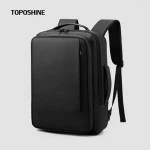 Backpack TopoShine 2024 Moda Oxford Men de alta qualidade masculino para laptop Saco masculino Viagem para Rucksack