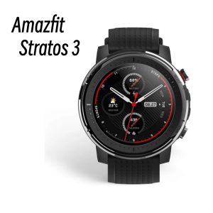 Watches Amazfit Smart Watch Stratos 3 för män smartur med GPS Bluetooth och 5AtM Waterproof Display Machine Renovering Machine