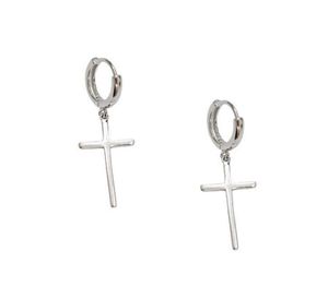 925 Sterling Silver Cross Designer Brincos de luxo para mulheres Novas tendências Lady Fashion Jewelry Pendientes Mujer Gifts5025480