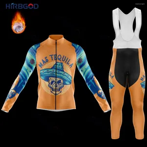 Racing Desening Male Design Homens Reflexivo MTB Hirbgod Ciclismo Fleece WhiMCE TRUSHERS ALIME