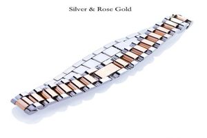 New Men039S Designer Armband med högkvalitativt rostfritt stål Iced Out Armband Luxury Designer Bracciali For2637428