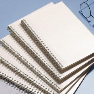 Sheets A5/B5/A4 Notebook Transparent Coil To-Do List Liner/Grid Paper Diary Sketchbook Spiral Book Planner Notepad