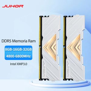 Sphavers Juhor Memoria Ram DDR5 8GB 16GB 32GB 4800 МГц 5600 МГц 6000 МГц 6400 МГц 6800MH8GBX2 16GBX2 DIMM DIMM Desktop Computer Gaming память память ОЗМ