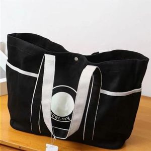 Fashion Lu Tote Grande borsa per sacchetto per spalle Borsa in tela Borsa singola Capacità da viaggio 20L Shopping Daily CommuteBag Oevns