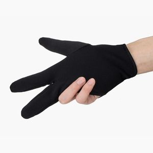 Black Heat Resistant Three Fingers Glove Hair Straightener Curling Hairdressing 3 Finger Gloves Hair Styling Tools