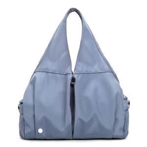 Mode Separation Fitnessstudio -Kapazitätstasche Tasche Schulter ein Nylon und Yoga Frauen Mädchen Große Fitness Trockener nasse Outdoor Storage LL Panfs