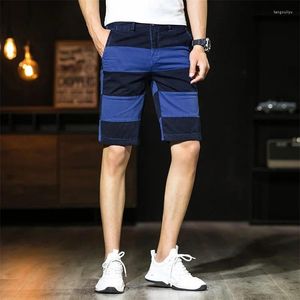 Shorts da uomo Arrivo estivo patchwork patchwork mezzo pantaloni casual pantaloni a metà vita sciolte tute all'aperto