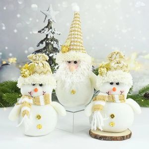 Party Decoration 1pcs år gåva söt juldocka Xmas trädprydnad Originalitet Rag Navidad Noel Home Supplies