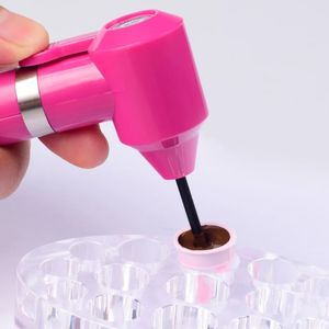 Novo dispositivo de caneta de tinta de tatuagem 1pc com 5pcs de mistura de palitos para tatuamento elétrico pigmentos de pigmentos para colorir mixer de tinta para colorir para tatuagem