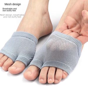 Women Socks Prevent Abrasion Half Palm Two Toes Splitter Comfort Padding Boat Foot Care Tools Support Forefoot