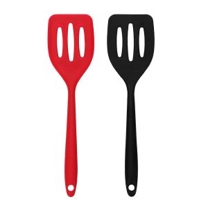 Utensils Silicone Turners Gadgets Spatula Egg Fish Frying Pan Scoop Fried Shovel Slotted Turners Kitchen Tools Cooking Utensils