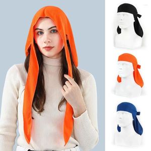 Cappelli ciclistici Elasticità Baotou Cap Bande per capelli Simulazione Durag Durag Long Tace Cappello Turbano per bambini Accessori per bambini nastri Q2O1