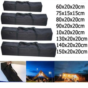 Storage Bags Waterproof Tent Bag Universal Canvas Large Capacity Picnic Handbag Canopy Pole Hiking