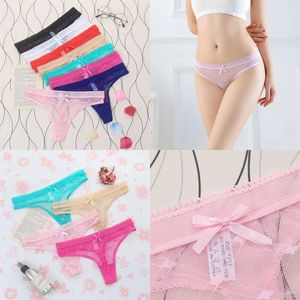 Donne 6pcslot mutandine biancheria intima per caginne per le gocce più dimensioni mesh sexy tans tans femminile lingerie erotica culotte xxs-xxl 1856p6 201112