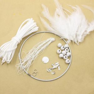 Figurine decorative Craft Craft Dream Catcher Kit Art Regalo Decorazione Accessorio Decorazioni per la casa 4 colori Fun Azzolino Fashi