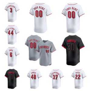 Elly de la Cruz Baseball Jersey Jonathan India Will Benson Tyler Stephenson Hunter Greene Spencer Steer Matt McLain Jeimer Candelario Alexis Diaz Nick Martini Votto