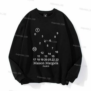 Erkekler için Mens Mason Margiela Hoodies Hoodie 100 Pamuk Pembe Hoodie Kadın Külot Moda Uzun Kaliteli Marka Giysileri Erkek Hoodies Us Boyut