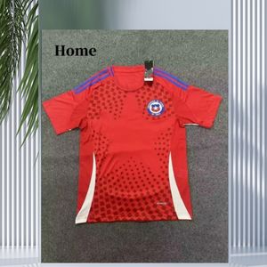 2024 Chilean Football Shirt Summer Sportswear T-Shirt Kurzärmeler Casual Sportswear