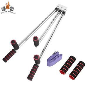 Equipamentos 3 barra de maca de pernas de barra Máquina de alongamento ajustável Máquina de alongamento em aço inoxidável de ioga de dança de dança Equipamento de treinamento de flexibilidade de flexibilidade