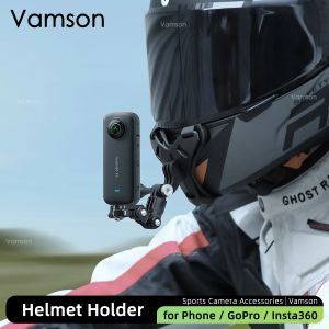 Accessoires Vamson für GoPro Hero 12 Accessoires Motorradhelm -Gurt -Kinnständer für GoPro Hero 11 10 9 8 7 für Insta360 x3 Ein x2