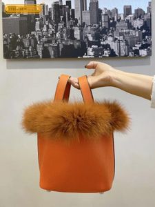 Bolsas de noite Mulheres Mulheres Vintage Saco de couro cabeludo vintage Bolsa de couro genuíno