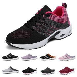 Yaz Kadınlar Koşu Ayakkabı Gai Mesh Spor Tarzı Pembe Siyah Jogging Tasarımcı Kadınlar Egzersiz Spor ayakkabıları