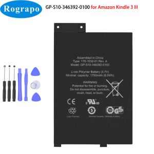 Клавиатуры Новый GPS103463920100 Батарея для Kindle 3 III Kindle3 Клавиатура EREADER D00901 Графит 170103200 / FS249 с инструментами