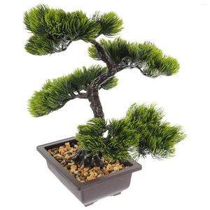 Dekorative Blumen Kunstpflanzen Innenkünstlich künstlich für Wohnkultur Bonsai Baum ausstellen süßer kleiner Schreibtisch