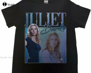 T-shirts Juliet Burke förlorade Elizabeth Mitchell 90-talets vintage t-shirt män kort ärm skjortor anpassade aldult tonåring unisex mode roligt nytt