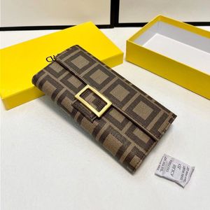 23SS Luxurys Designers Venice Wallets For Women Bags Wallets First layer of cowhide Ladies Travel Wallet Coin Purse 19CM With Original Ubuu