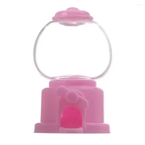 Depolama Şişeleri Makine Şeker Catcher Toys Gumball Dispenser Gumballs Plastik Makineler Küçük Araçlar