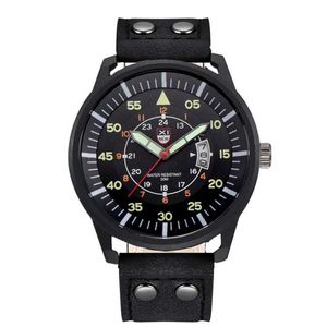 Armbandsur reloj HOMBRE XINEW Märke för män mode läderband enkel sportdatum kvarts armband relogios maskulinos 2024 Q240426